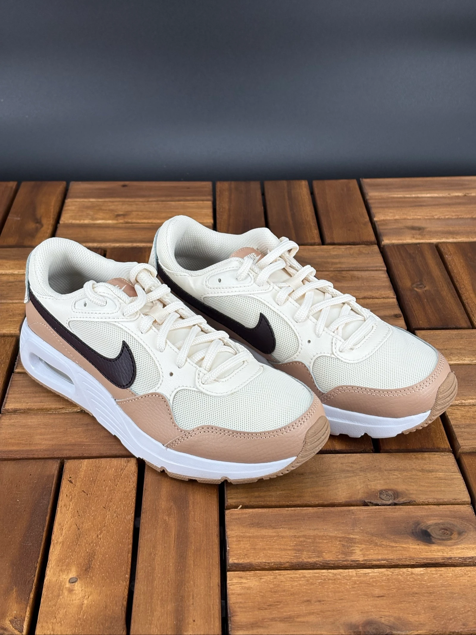 Talla 36: Zapatillas Nike Air Max SC - Crema y Beige – photo 4
